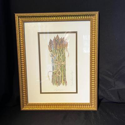 Karen Frances Gray Signed Print & More Vegetable Themed Decor (DR-RG)
