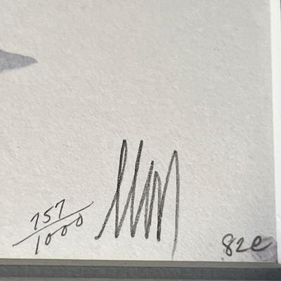 ‘Together in the Park’ LE + Pencil Signed Print By P. Buckley Moss (DR-RG)