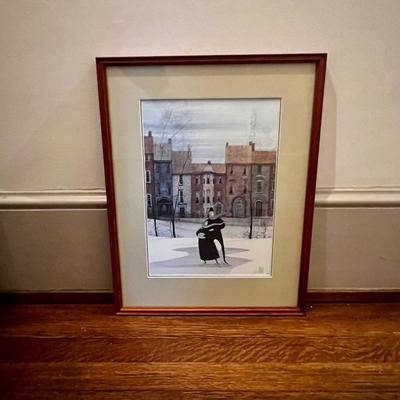 ‘Together in the Park’ LE + Pencil Signed Print By P. Buckley Moss (DR-RG)