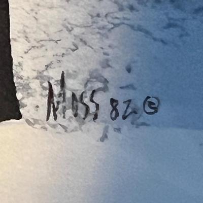 ‘Together in the Park’ LE + Pencil Signed Print By P. Buckley Moss (DR-RG)