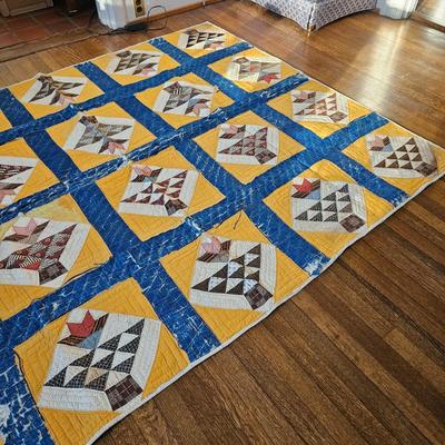 Collection of Vintage Quilts (LR-JS)