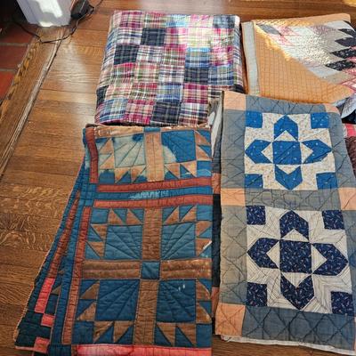 Collection of Vintage Quilts (LR-JS)