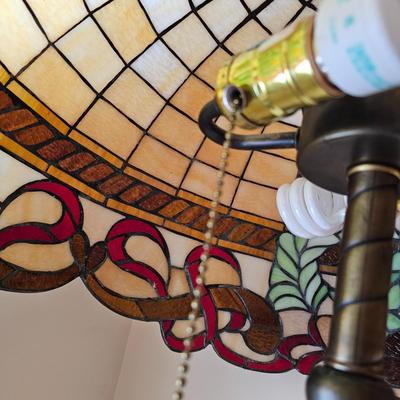 Victorian Style Stained Glass Lamp (EC-SF)