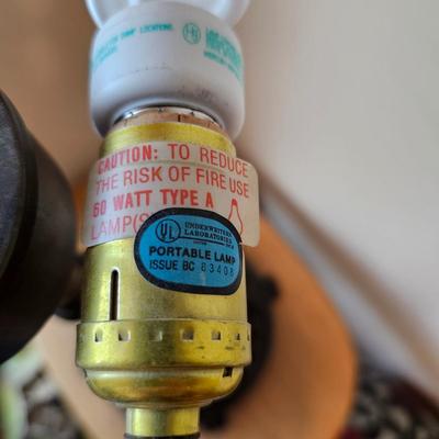 Victorian Style Stained Glass Lamp (EC-SF)