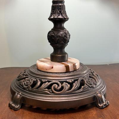 Victorian Style Stained Glass Lamp (EC-SF)