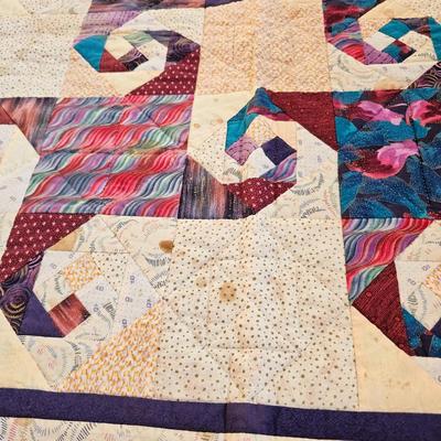 Assortment of Older Quilts & ' The Quilts of Gees Bend' Book (O-JS)