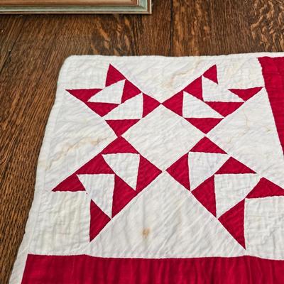 Assortment of Older Quilts & ' The Quilts of Gees Bend' Book (O-JS)