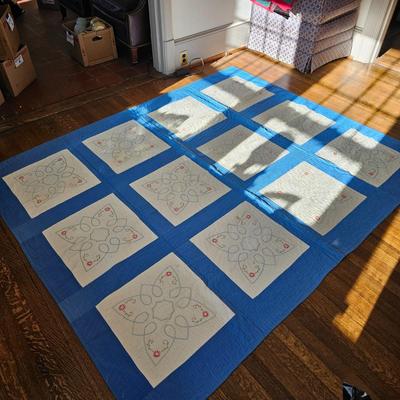 Assortment of Older Quilts & ' The Quilts of Gees Bend' Book (O-JS)