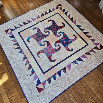 Assortment of Older Quilts & ' The Quilts of Gees Bend' Book (O-JS)