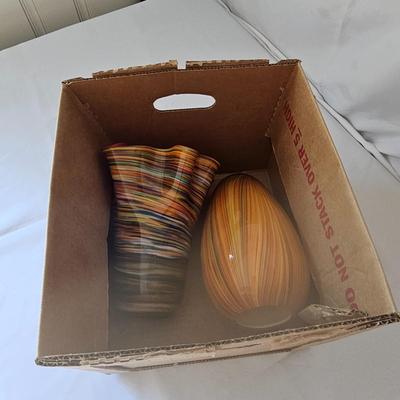 Colorful Glass Vases (LR-JS)