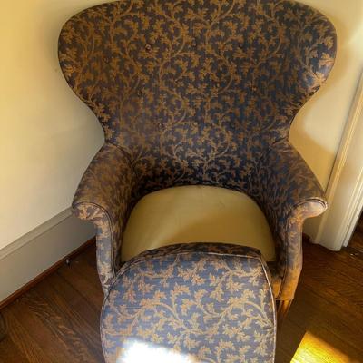 Upholstered Wingback Chair (LR-RG)