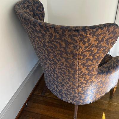 Upholstered Wingback Chair (LR-RG)