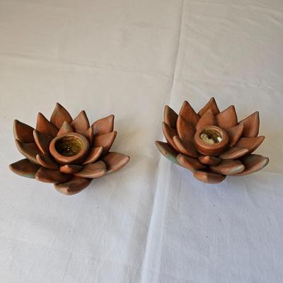 Ceramic Vase & Candle Holders (LR-JS)