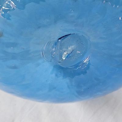 Hand Blown Blenko Glass Pitcher (LR-JS)