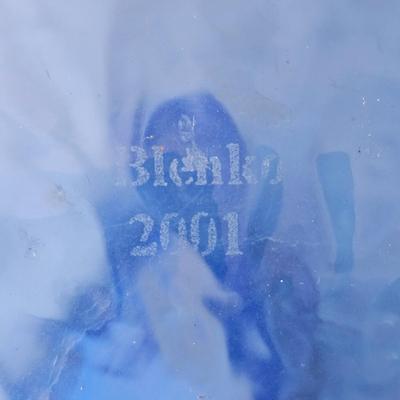 Hand Blown Blenko Glass Pitcher (LR-JS)