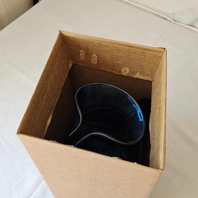 Hand Blown Blenko Glass Pitcher (LR-JS)