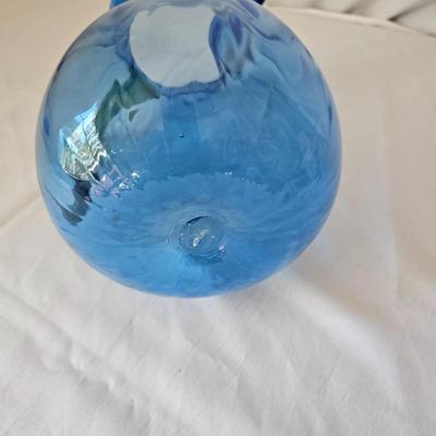 Hand Blown Blenko Glass Pitcher (LR-JS)