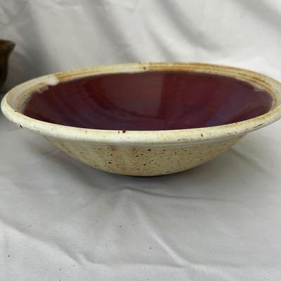 Assortment of Pottery Bowls & More, Includes Signed (DR-RG)