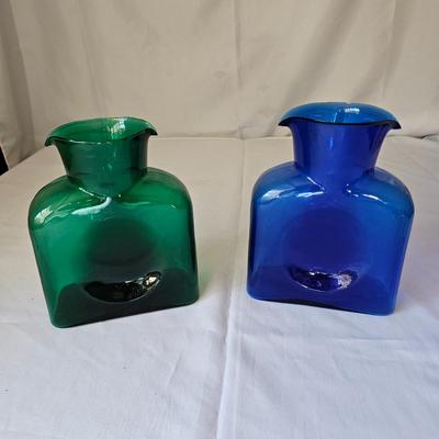 Blenko 384 Double Spout Water Bottles (LR-JS)