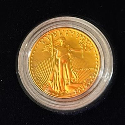 1988 1/2 Ounce Liberty $25 Gold Coin