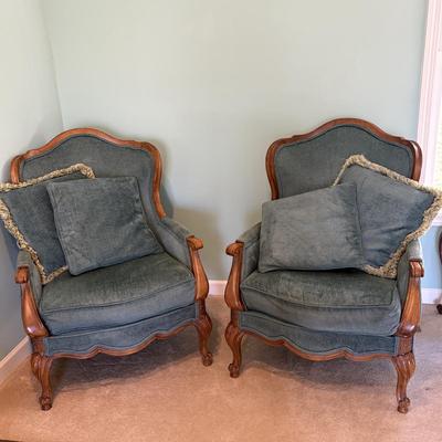 Highland House Upholstered Arm Chairs (LR-SF)