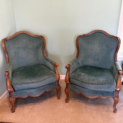 Highland House Upholstered Arm Chairs (LR-SF)