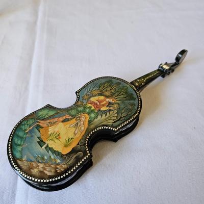 'Fairy Tales' Viloin Lacquer Box & More (LR-JS)