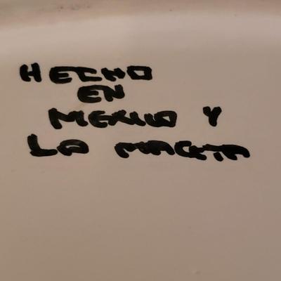 Cobalt Blue Soup Bowl/Ladle and Sunflower Platter (KN-KD)