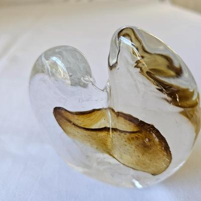 Pair of Glass Paperweights (LR-JS)