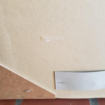 Black Framed Beveled Wall Mirror (KN-KD)