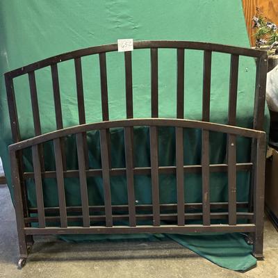 54” Vintage Metal Bed Frame
