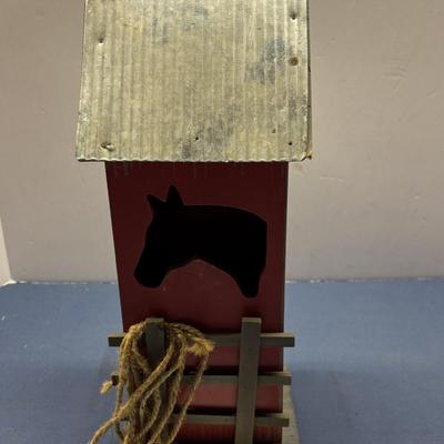 Horse Barn Bird House