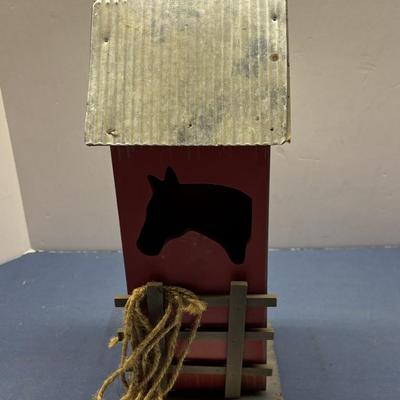 Horse Barn Bird House