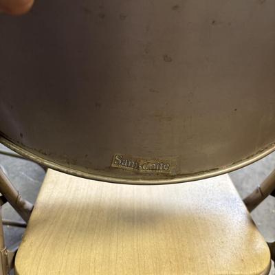 4 Samsonite Folding Chairs