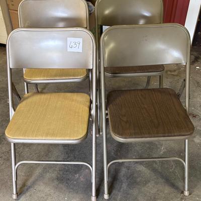 4 Samsonite Folding Chairs