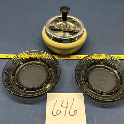 Vintage Ashtray Lot