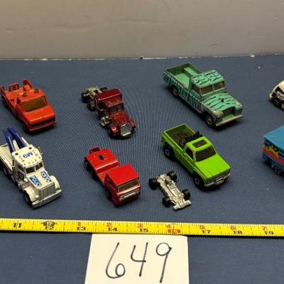 Toy Cars and Trucks