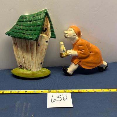 Arnel’s Race to the Outhouse Wall Art