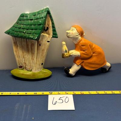 Arnel’s Race to the Outhouse Wall Art