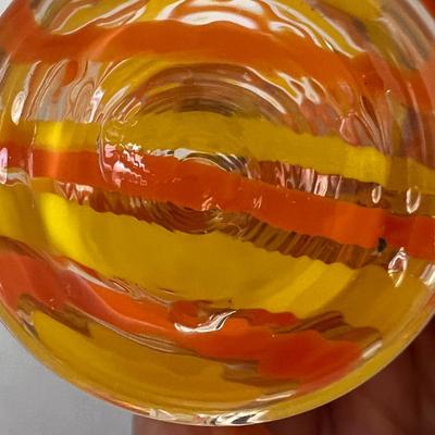 Pair of Art Glass Bird Figurines (LR-RG)