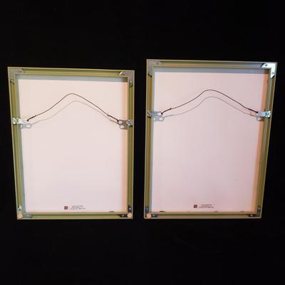 Two Original Watercolors Signed (KN-KD)