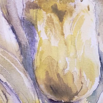 Two Original Watercolors Signed (KN-KD)