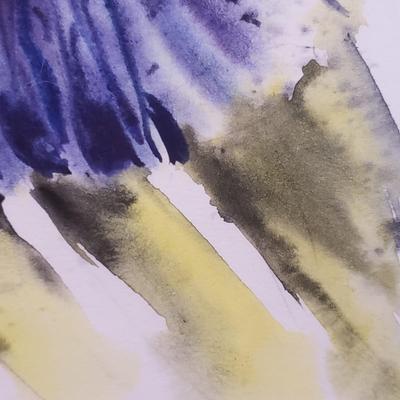 Two Original Watercolors Signed (KN-KD)