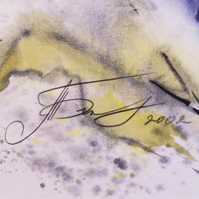 Two Original Watercolors Signed (KN-KD)