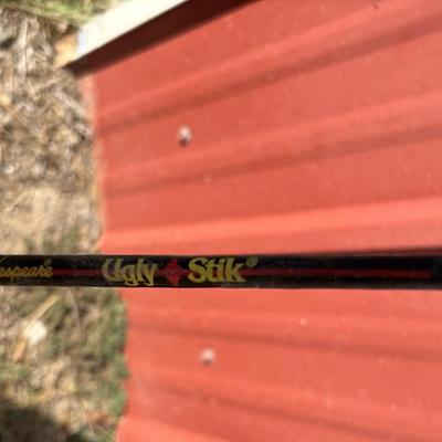 Shakespeare Reel on Inglewood stick Rod