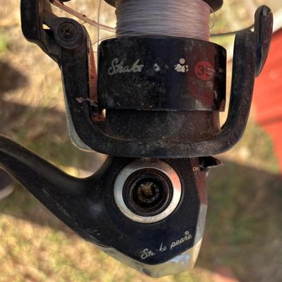 Shakespeare Reel on Inglewood stick Rod