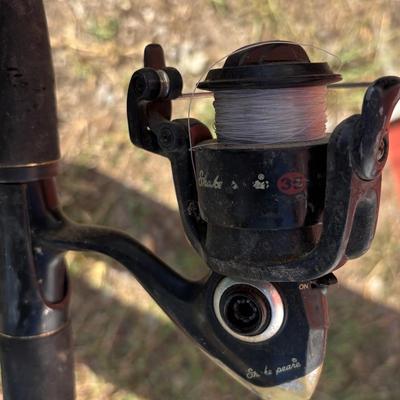 Shakespeare Reel on Inglewood stick Rod