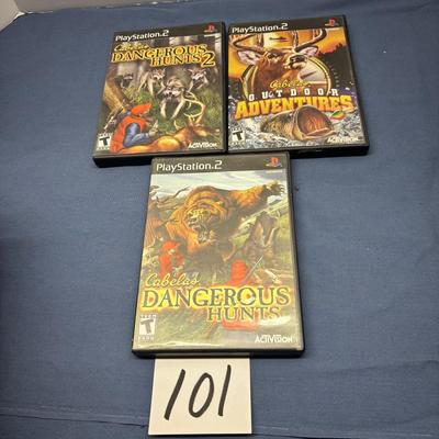 PlayStation 2 Cabela Games