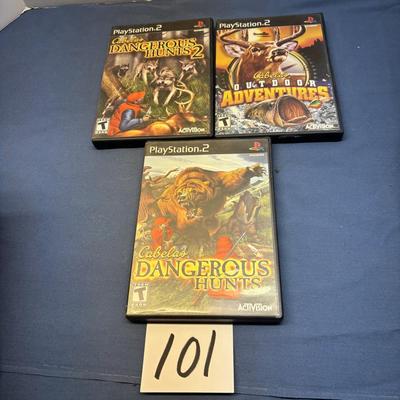 PlayStation 2 Cabela Games