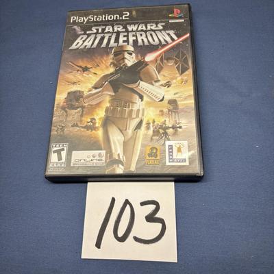 PlayStation 2 Star Wars Battlefront